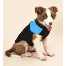  Kutyaruha - Vízhatlan széltörő mellény cipzárral 7XL Méretig - 4XL - KÉK kutyaruha