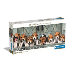 Kutyás Beagles 1000 db-os panorama puzzle Clementoni puzzle, kirakós