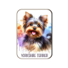  Kutyás fa hűtőmágnes, Yorkshire Terrier