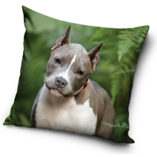  Kutyás Pit Bull Terrier párnahuzat 40x40 cm lakástextília