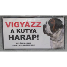  Kutyatábla - fém  (bernáthegyi fej) 9x13cm kutyafelszerelés
