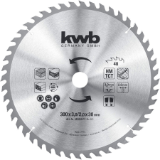 KWB 593059 PROFI TCT 48 fogú fűrészlap 300x 30x1,8 mm fűrészlap