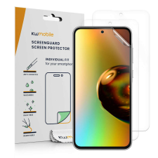 kwmobile 3 db Kwmobile védőfólia készlet Samsung Galaxy A35-höz, átlátszó, műanyag, KWM000021PF001C mobiltelefon kellék