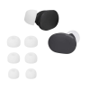 kwmobile 6 db Kwmobile cserehegy készlet JBL Tune Buds-hoz, fehér, szilikon, KWM0000256A002C