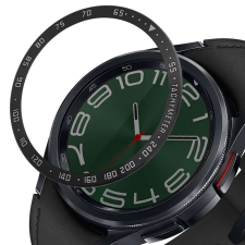 kwmobile számlapkeret Samsung Galaxy Watch 6 Classic telefonhoz, fekete/ezüst, alumínium, KWM0000259B001C okosóra kellék