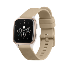 kwmobile szíj Garmin Venu Sq 2 Musichoz, bézs, szilikon, KWM000018RD006C okosóra kellék