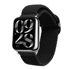 kwmobile szíj Xiaomi Mi Band 8 Pro készülékhez, fekete, nylon, KWM0000250K001C okosóra kellék