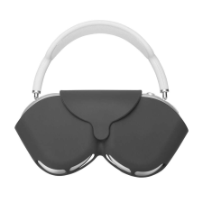 kwmobile tok Apple Airpods Maxhez, szilikon, fekete, 59791.01 fülhallgató, fejhallgató tok