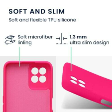 kwmobile tok Realme 8i telefonhoz, szilikon, rózsaszín, 58293.77 tok és táska