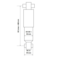 KYB lengéscsillapító KYB 3417517 autóalkatrész