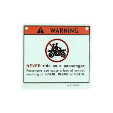 KYMCO 8-as figyelmeztető matrica Kymco Vázak, idomok, kiegészítők Matricák egyéb motorkerékpár alkatrész