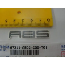 KYMCO ABS matrica Kymco Vázak, idomok, kiegészítők Matricák egyéb motorkerékpár alkatrész