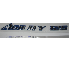 KYMCO AGILITY 125 86202-LFC3-E11-T02 matrica Kymco Vázak, idomok, kiegészítők Matricák információs címke