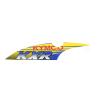 KYMCO KXR jobb első sárvédő matrica Kymco Vázak, idomok, kiegészítők Matricák