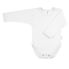 Kynga fehér hosszú ujjú baba body 62-98 kombidressz, body
