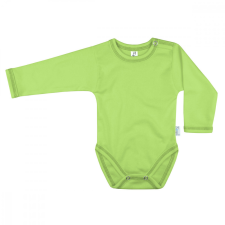 Kynga kivizöld hosszú ujjú baba body 92 kombidressz, body