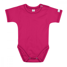 Kynga magenta rövid ujjú baba body 74 kombidressz, body