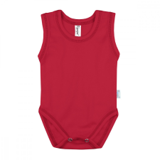 Kynga piros ujjatlan baba body 68 kombidressz, body