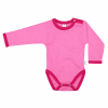 Kynga sötét rózsaszín-magenta hosszú ujjú gyerek body 128