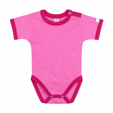 Kynga sötét rózsaszín-magenta rövid ujjú koraszülött baba body 56 kombidressz, body