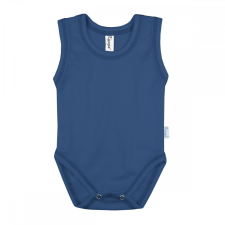 Kynga sötétkék ujjatlan gyerek body 146 kombidressz, body