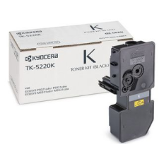 Kyocera TK-5220K fekete toner, 1.200 oldal nyomtatópatron & toner