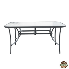  L150 Négyszögletes kerti asztal kerti bútor