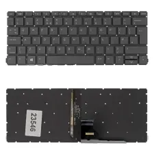  L93087-001 gyári új angol (UK) kiosztású háttérvilágított laptop billentyűzet, keret nélkül laptop alkatrész