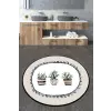  L'essential Maison Bathmat Multicolor Guipure Circle Djt 80