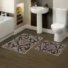  L'essential Maison Bathmat Set (2 Pieces) Multicolor Kt445