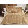  L'essential Maison Double Bedspread Set Gold Brillance - Gold