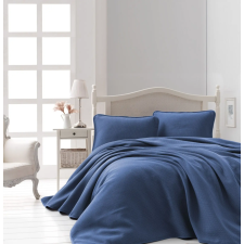  L'essential Maison Double Pique Set Dark Blue Liv - Dark Blue lakástextília