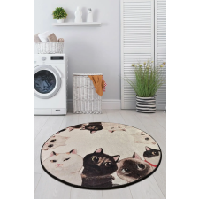  L'essential Maison fürdőszoba szőnyeg többszínű Angry Cats lakástextília