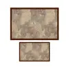 L'essential Maison Fürdőszobaszőnyeg szett (2 darabos) Bordó Asr44