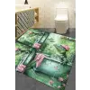  L'essential Maison Fürdőszobaszőnyeg szett (3 darabos) Zöld krokodil
