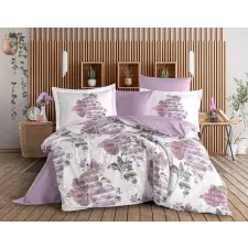  L'essential Maison Poplin dupla paplanhuzat szett Lila Sara - Lila lakástextília