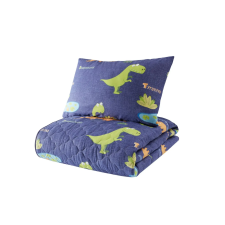  L'essential Maison Single Bedspread Set Dark Blue Dinolar - Dark Blue lakástextília