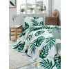  L'essential Maison Single Pique Set White Green Yellow Monstera - Green v2