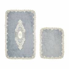  L'essentiel Maison Bathmat Set (2 Pieces) Grey Selonya D - Grey lakástextília