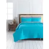  L'essentiel Maison Double Bedspread Set Turquoise Grey MaxiColor - Turquoise, Grey