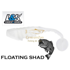  L&amp;K Floating Shad Gumihal 8Cm 3Db Csomagban - Szín W (87178-001) csali