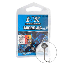 L-and-K micro jig 2316 fej 10 2g horog