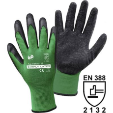 L+D SIMPLY Latex 1490 Latex Munkakesztyű Méret (kesztyű): 11 EN 388 , EN ISO 13997:1999 CAT II 1 db (1490)