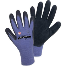 L+D worky ECO LATEX FOAM 14901-9 Viszkóz Munkakesztyű Méret (kesztyű): 9, L EN 388 CAT II 1 pár (14901-9)