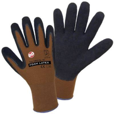 L+D worky Nylon Latex FOAM 14902-7 Nylon Munkakesztyű Méret (kesztyű): 7, S EN 388:2016 CAT II 1 pár (14902-7)