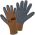 L+D worky Nylon Latex FOAM 14902-9 Nylon Munkakesztyű Méret (kesztyű): 9, L EN 388 CAT II 1 pár (14902-9)