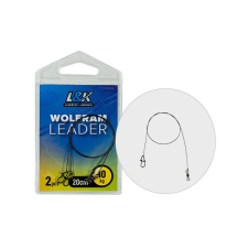 L&K WOLFRAM LEADER 5KG 35CM 2PCS horgászzsinór