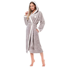 L&L Emma női fürdőköpeny, cappuccino, hosszú M női köntös