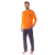 L&L Kamil férfi pizsama, narancssárga, kaktuszos XXL