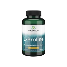 L-Proline 500 mg 100 kapszula Swanson vitamin és táplálékkiegészítő